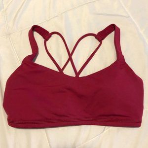 Lululemon Free To Be Bra Hot Pink (Size US 6)